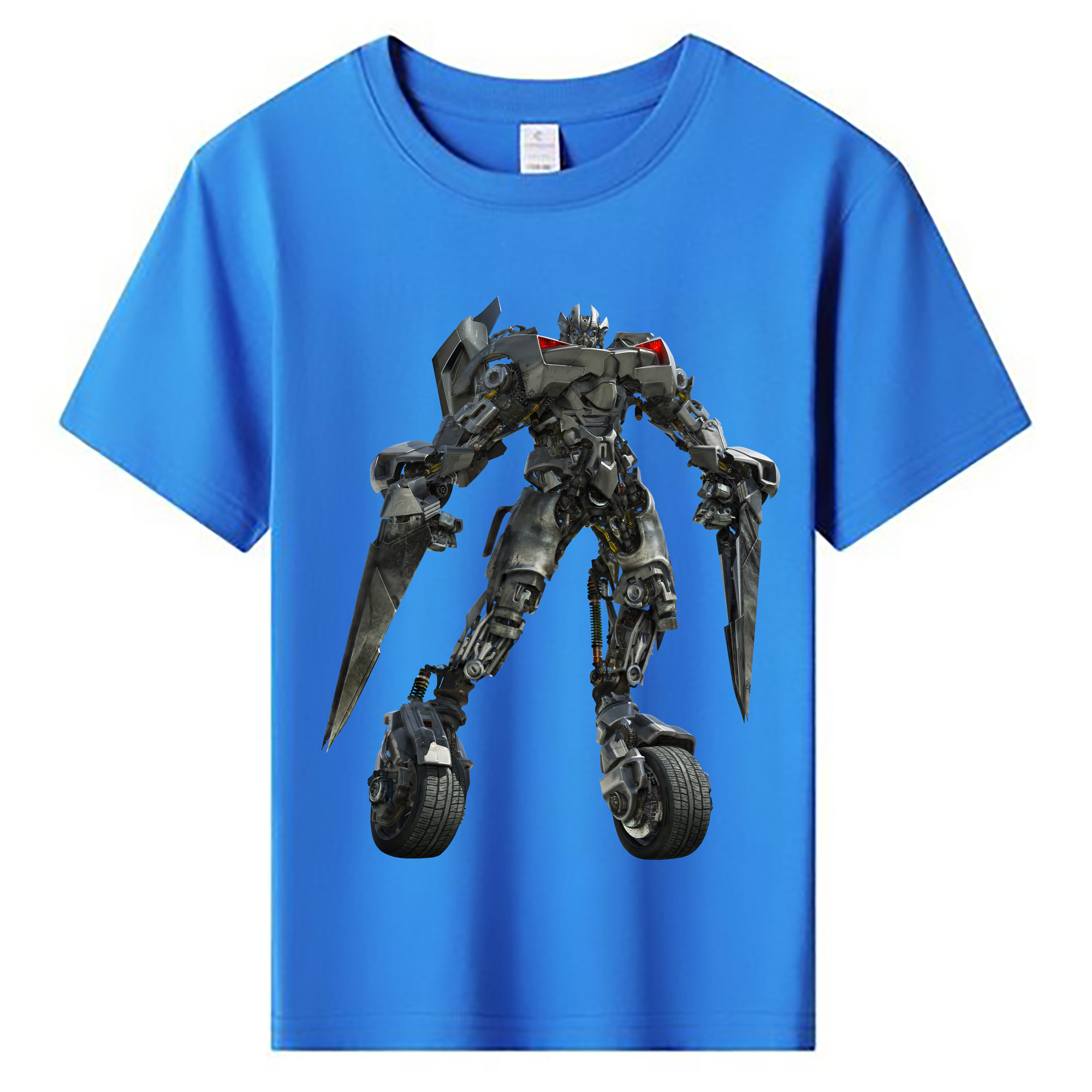 （画像用） Transformers トランスフォーマー 綿100％キッズTシャツ（フロントプリント）